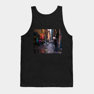 Umbrellas in Hosier Lane Tank Top